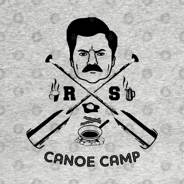 Rons canoe camp by kurticide